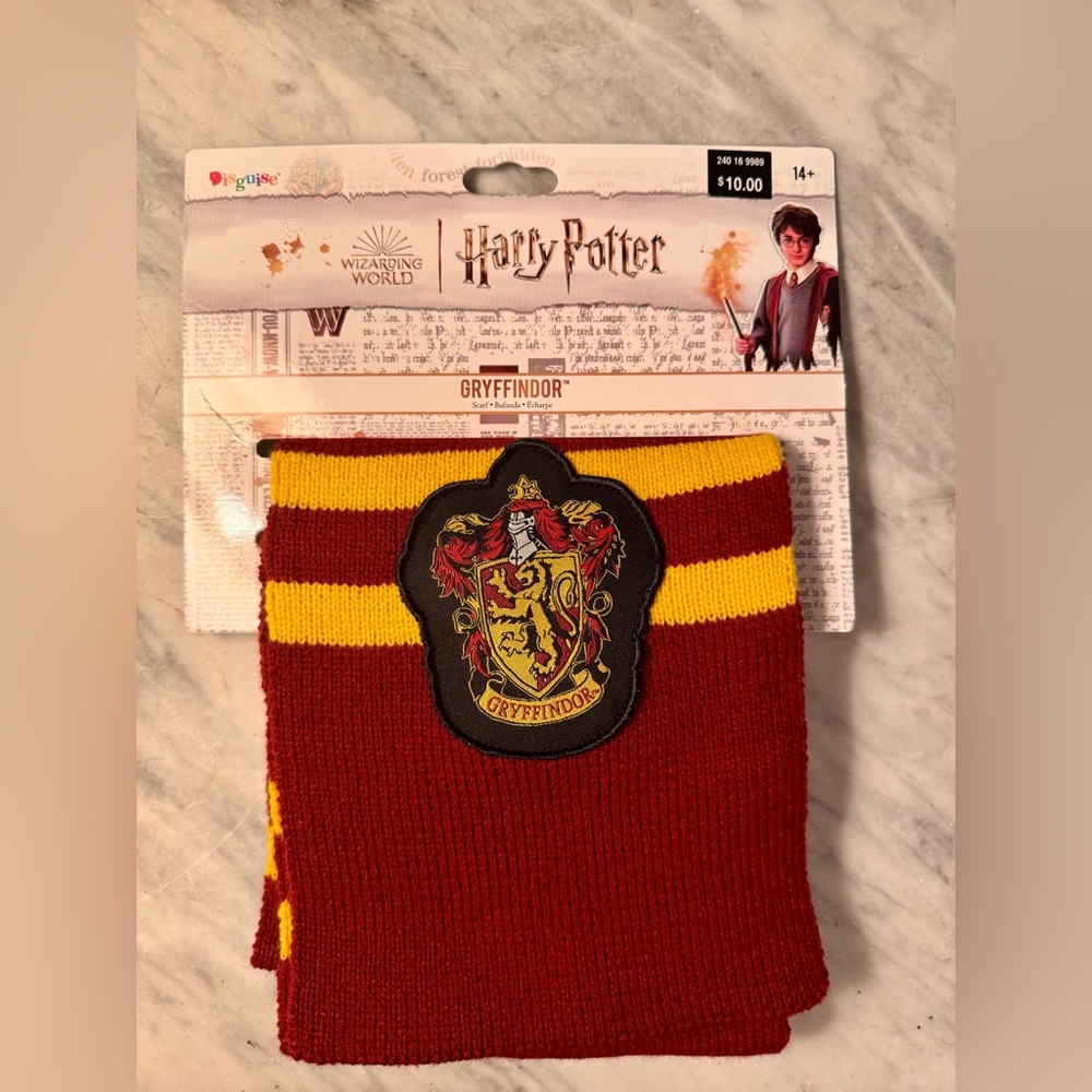 HARRY POTTER Gryffindor Scarf kids Halloween